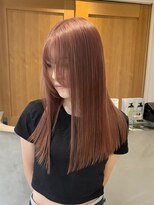 テトラ バイ ネオリーブ 横浜西口店(tetra by neolive)&nbsp;柔らかピンクベージュ　ハイトーン　ケアブリーチ　ロング横浜★