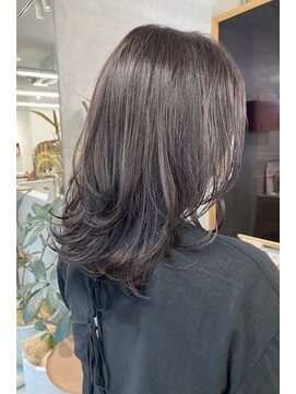 ナル(nalu.) ミディアムレイヤー/バイオレットカラー