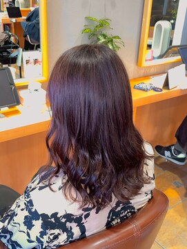 アクセスムーン ひたちなか店(Access Moon) マカロンカラー「カシスショコラ」