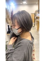 ハイク(HYKE)&nbsp;似合わせショート×グレー