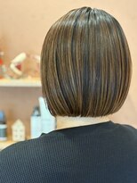 ジル(JILL) 【切りっぱなしボブ】 オーガニックカラー 髪質改善