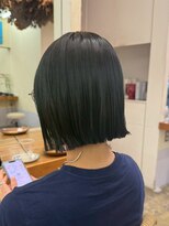 キサイ バズ(kisai BUZZ)&nbsp;切りっぱなしボブ/黒髪ボブ/艶髪