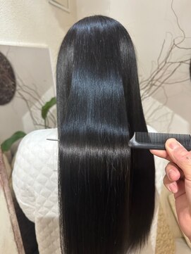 リゴッツ ドゥア プトゥリ(Regottz dua putri) 艶髪髪質改善12.3黒髪オリーブグレー