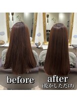 ルフール(ref-le)&nbsp;特殊工程の髪質改善カラーで通常では得られない艶やかな髪へ…