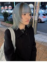 ヘアーズルネッタアベノ(HAIR'S Lunetta abeno)&nbsp;【大阪/天王寺】ウルフレイヤーカット/デザインカラー