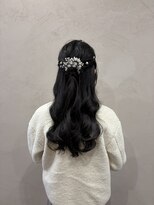 インビテーション 名古屋(invitation)&nbsp;ハーフアップのお呼ばれヘア: