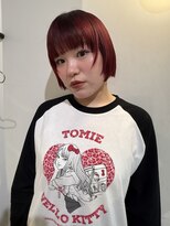 ゾーイ(ZOEY)&nbsp;今泉　ボブヘア　ボブ　ブリーチなしダブルカラー