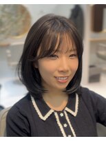 ウチコ 平尾店(u.chi.ko_si)&nbsp;レイヤーカットとモカグレージュ