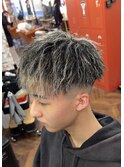 ホワイトメッシュ×ツイストマッシュ