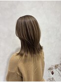白髪ぼかしとレイヤーカット