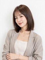 ヘアーメイク トレコローリ(hair make trecolori)&nbsp;【trecolori 津田沼】大人長めボブ