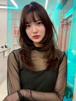 アプリ 大宮西口(appri)&nbsp;２８韓国風ロングレイヤー顔まわりカット艶髪透明感カラー大宮
