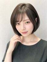 カグヤ 高柳店(Kaguya)&nbsp;前下がりボブ×アッシュブラック