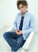 【 メンズ 】 デキる男のクールウェーブヘア