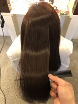 アールヘアー(ar hair) 【2019春夏・白井】ナチュラルピンクブラウン【スタイリング前】