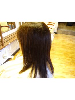 【多磨霊園】クセ・うねりを解消！真っすぐすぎないナチュラルな仕上がりが人気★毛先まで自然なstyleに！