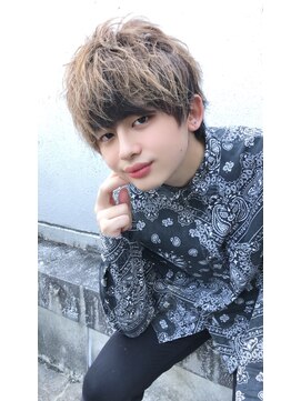 ネクスト 静岡店(NEXT) 【NEXT shizuoka 竹田】マッシュウルフ×インナーカラー