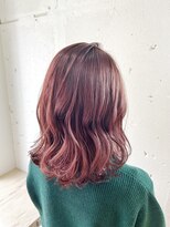 ヘアーワークス ヘルム 渋谷店(HAIR WORKS HELM)&nbsp;[HELM渋谷]可愛いピンク系カラー☆