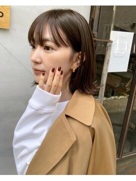 キアラ(Kchiara) 切りっぱなしボブkchiara天神川野直人