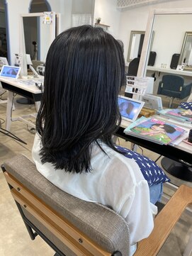 アンジュベイナハ (Ange Bay NAHA) 白髪染でも明るく/ハイライトカラー