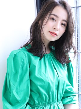 ノンダメージサロン ステラバイボヌール(Stella by Bonheur) ふんわりレイヤーのヘルシーミディ