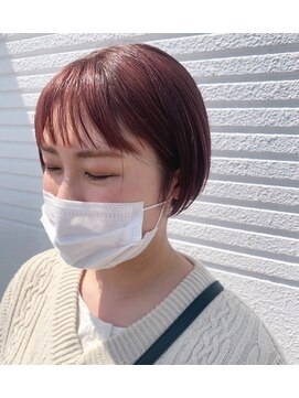 ケーオーエスピンク(K O S pink) ラベンダーピンクボブ