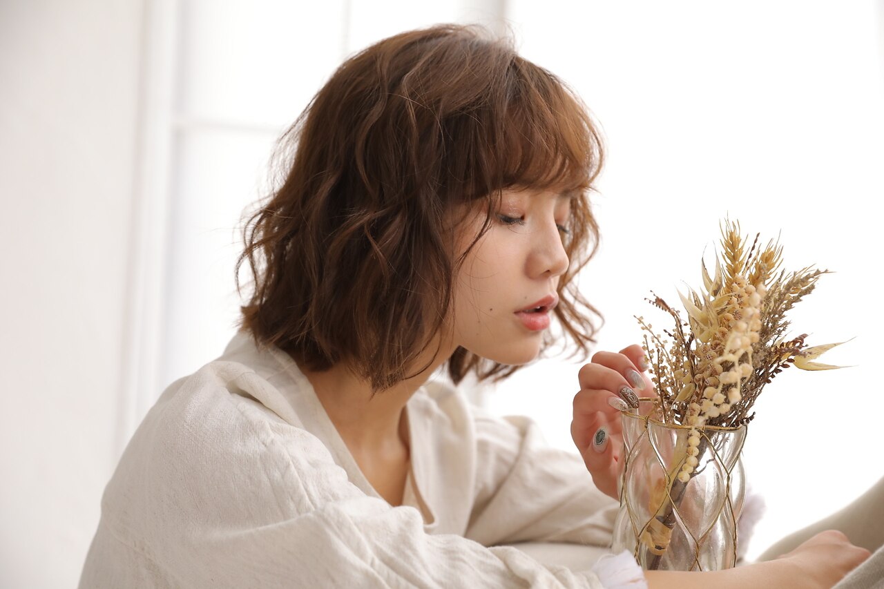 【何度でも同価格♪】カット+全体カラー　\6000 