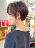 絶壁解消/ひし形/前下がり/大人ショートボブ/30代/40代★猪狩★