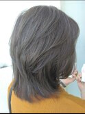 おしゃれな白髪ぼかし