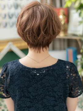 カバーヘア ブリス 上尾西口店(COVER HAIR bliss) ★リラクシーふんわりカールマニッシュショート20代30代40代★9