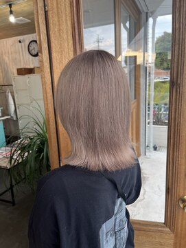 ヘアーサロン ヴィアルス 松原店(hair salon VIARS) ピンクベージュ