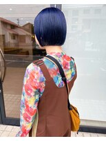 シンス(Since)&nbsp;ディープネイビーとボブ 雰囲気に合わせたデザインを