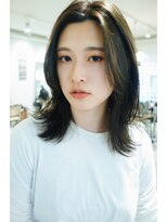 ウォーター 表参道(WATER) 【WATER】ウルフヘア カラー ミディアム/表参道.南青山