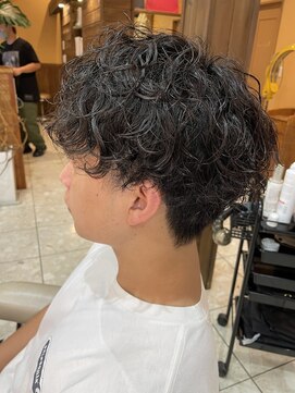 リット(lit.) ニュアンスパーマ/韓国マッシュ/スパイキーショート/守谷