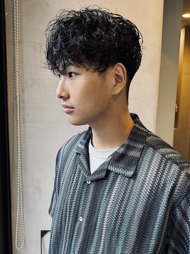 ヘアー アイス ルーチェ(HAIR ICI LUCE) 刈り上げツーブロックスパイラルパーマ/大矢