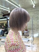 ヲタク(wotaku.) ミルキティーカラーハイトーンダブルカラーホワイトグレージュ