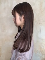 ニスル 町田店(NISURU) 似合わせカット/大人ガーリー/ダークアッシュ/着物/町田/町田駅