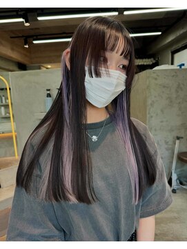 ビジュ(bijou) インナーカラー/横須賀/横須賀中央/カット/ブリーチ/カラー/汐入