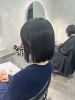 ジーニー 千葉(GENiE)&nbsp;タッセルボブ/韓国ヘア/切りっぱなしボブ【白井愛海】