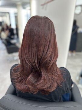 アルドーレ(Ardore) ☆ブリーチなしでも可愛いピンクブラウンカラー