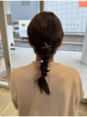 お呼ばれヘアセット