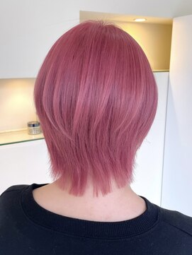 タイドヘアー 高槻2号店(TIDE HAIR) ピンクカラー
