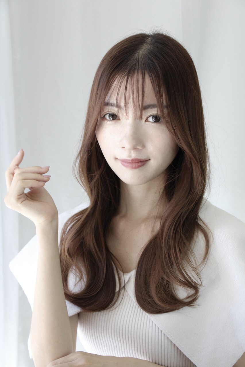 【vibes☆人気no1】透明感カラー+カット+うる艶３ステップTr￥15180→￥12100