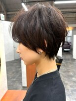 オズ 安積店(OZ)&nbsp;安積くびれショートボブハイトーンボブミルクティーベージュ30代