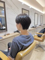 ラポールヘアー(rapport hair)&nbsp;ツーブロック×ハンサムショート＊