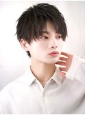 爽やかコンマバング【緩め無造作パーマ】