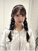 【chome】卒業式ヘアセット