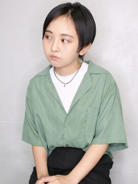 バース(BIRTH) ショート＆ボブ専門サロン【BIRTH】サイドパートショート　3
