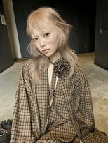 ペレ アネックス 大阪梅田茶屋町店(PELE ANNEX)&nbsp;ホワイトグレージュ/デジタルパーマ/フェザーパーマ/梅田