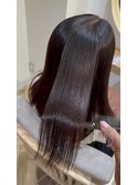 シルクストレート＆髪質改善カラー